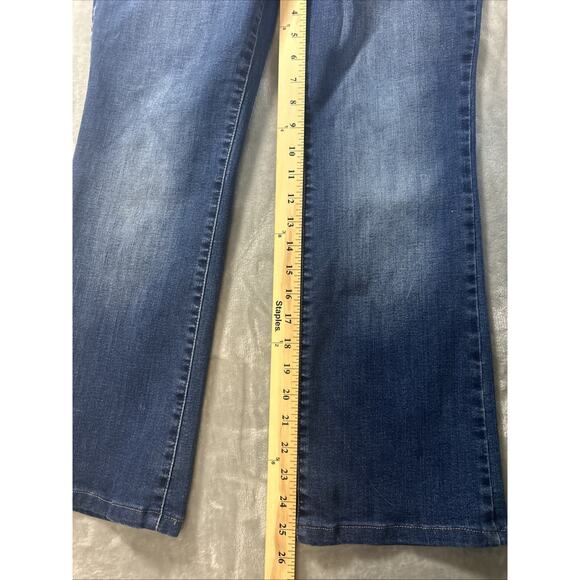 Lucky Brand Lolita Low Rise Boot Womens Blue Jeans 12/31 - Picture 4 of 10